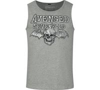 Débardeur de Avenged Sevenfold - Logo - S à 4XL - pour Homme - gris L