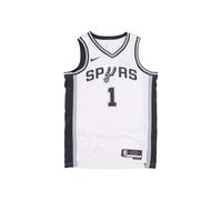 Debardeur de basket-ball pour hommes, edition de l'association NBA 2022, maillot Swingman Dri-fit n° 1 Victor Wembanyama Sanspu blanc WHITE 2XL