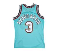 Debardeur de basket-ball pour hommes, maillot NBA Swingman, Hardwood Classics No 3 Shareef Abdur-rahim 1996-97 Vangri, couleurs originales de l'equipe ORIGINAL TEAM COLORS S
