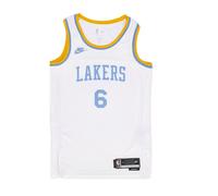 Debardeur de basket-ball pour hommes NBA 22 Dri-Fit Swingman Jersey Hardwood Classics No 6 Lebron James Loslak WHITE 2XL