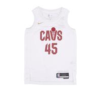 Debardeur de basket-ball pour hommes Nba Association Edition 2022/23 Dri-fit Swingman Jersey No 45 Donovn Mitchell Clecav Blanc WHITE S
