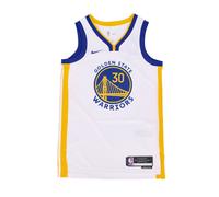 Debardeur de basket-ball pour hommes NBA Association Edition 22 Dri-fit Swingman Jersey No 30 Stephen Curry Golwar Blanc WHITE XL