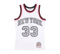 Debardeur de basket-ball pour hommes NBA Cracked Cement Swingman Jersey Hardwood Classics No 33 Patrick Ewing Neykni WHITE S