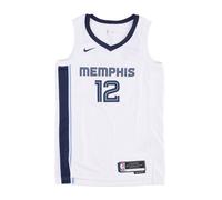 Debardeur de basket-ball pour hommes Nba Dri-fit Swingman Jersey Association Edition 22 No 12 Ja Morant Memgri Blanc WHITE S