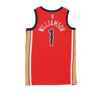 Debardeur de basket-ball pour hommes NBA Statement Edition 23 Dri-fit Swingman Jersey No 1 Zion Williamson Neopel UNIVERSITY RED L