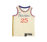 Debardeur de basket-ball pour hommes NBA Swingman Jersey City Edition No 25 Ben Simmons Phi76e FLAT OPAL S