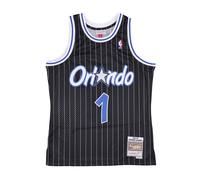 Debardeur de basket-ball pour hommes Nba Swingman Jersey Hardwood Classics No.1 Anfernee Hardaway 1994-95 Orlmag Road Couleurs originales de l'equipe ORIGINAL TEAM COLORS XL