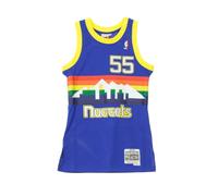 Debardeur de basket-ball pour hommes Nba Swingman Jersey Hardwood Classics No 55 Dikembe Mutombo 1991-92 Dennug Road Couleurs de l'equipe originale ORIGINAL TEAM COLORS S