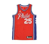 Debardeur de basket-ball pour hommes Nba Swingman Jersey Jordan Statement Edition 2020 No 25 Ben Simmons Phi76e University Red UNIVERSITY RED XL