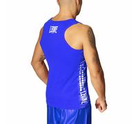 Leone1947 T-shirt sans manches de boxe AB726 Bleu M Homme