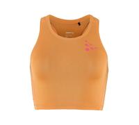 Débardeur de course pour femmes Craft PRO Hypervent Cropped Top 2 orange M