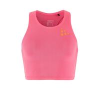 Débardeur de course pour femmes Craft PRO Hypervent Cropped Top 2 rose L