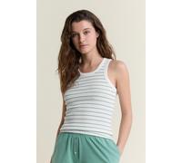 Débardeur de pyjama col rond avec coton - Joani - L - Sauge - Femme - Etam