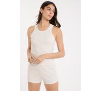 Débardeur de pyjama col rond avec coton - Joani - S - Beige - Femme - Etam
