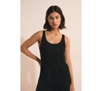 Débardeur de pyjama en lin - Josie - XL - Noir - Femme - Etam