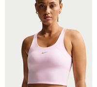 Débardeur de sport court avec brassière à maintien normal Nike Tempo pour femme Pink Foam S