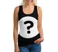 Débardeur de sport sans manches pour femme Question Mark, comme sur l'image, S