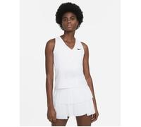 Débardeur de tennis - Nike - NikeCourt - Blanc - Col V - Femme L