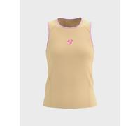 Compressport - Women's Trail Racing Tank - T-shirt de running - S - apricot