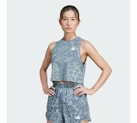 Débardeur d'entraînement imprimé intégral Train Essentials Silver Green S