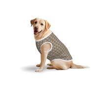 Débardeur d'été léger sans manches pour animaux de compagnie Motif bateau à voile maritime Taille M L