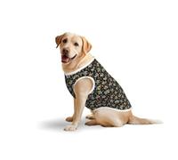Débardeur d'été léger sans manches pour la sensibilisation à l'autisme - Imprimé cœur - Pour animaux de compagnie de taille moyenne et grande