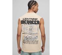 Débardeur droit à imprimé Disney Cars homme - pierre - XS, pierre