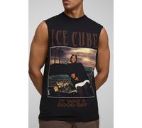 Débardeur droit noir à imprimé Ice Cube homme - S, noir