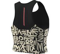 Dynafit - Top de running technique et respirant sans manches - Trail Crop Top W Black Out pour Femme - Taille XS - Noir Noir XS