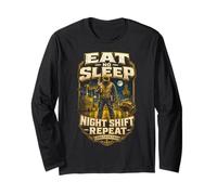 Débardeur Eat Not Sleep Night Shift Manche Longue