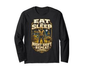 Débardeur Eat Not Sleep Night Shift Manche Longue