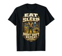 Débardeur Eat Not Sleep Night Shift T-Shirt