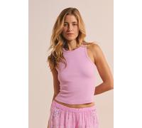 Débardeur en coton côtelé - Ayora - S - Rose - Femme - Etam
