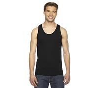 Débardeur en coton jersey fin (unisexe) - Black / XS