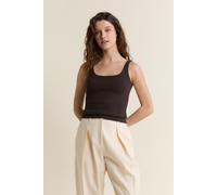 Débardeur en coton - Tina - M - Brown - Femme - Etam