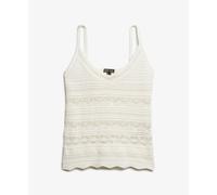 Débardeur en crochet femme Superdry Caraco Blanc 2XS