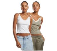 Débardeur en dentelle à col V femme Urban Classics (x2) XXL