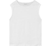 KnowledgeCotton Apparel - Women's Loose Fold Up Linen - Débardeur - XXL - bright white