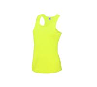 Débardeur en polyester femme Just Cool Jaune XL