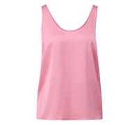 Débardeur en satin brillant à col rond femme COMMA Rose 38