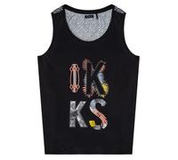 Debardeur enfant filles Ikks AJAKZ Noir 5 ans