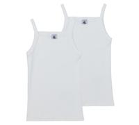 Debardeur enfant filles Petit Bateau A0AA6 X2 Blanc 4 ans