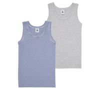 Debardeur enfant garcons Petit Bateau 2 DEBARDEURS Multicolore 24 mois