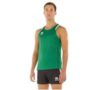 Débardeur Errea Starter - vert/blanc - M - Athlétisme - Homme - Fitness - Sans manche - Respirant S