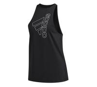 Débardeur femme adidas Badge of Sport - Noir/blanc - Fitness - Sans manche - Respirant L