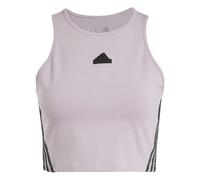 adidas Women's Débardeur 3 Bandes Future Icons, Preloved Fig, L