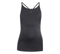 adidas Femme Workout Tank Maternity Shirt, Black, XXL