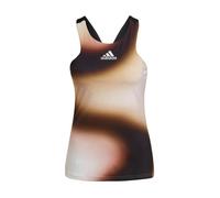 Débardeur Femme ADIDAS MELBOURNE Y-TANK Noir/Beige/Blanc PE 2022 - Tennis - Sans manche - Respirant M