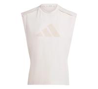 Débardeur femme adidas Power Performance Big Logo Beige XL
