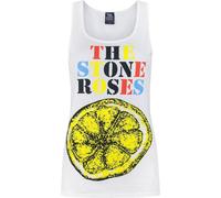 Débardeur femme avec motif The Stone Roses Citron NS4594 (S) (Blanc)